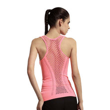 Load image into Gallery viewer, Womens Yoga Shirt Yoga Tank Tops Hollow Back Top Gym Jogging Vest Female Running Top Woman Fitness Sport Top Sexy Yoga Clothing