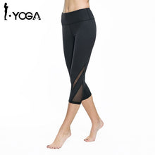 Load image into Gallery viewer, Women Fitness Yoga Pants Gym Sports Slim Sexy Mesh Leggings Tights Workout Running Clothes Breathable Quick Dry Sportswear K016