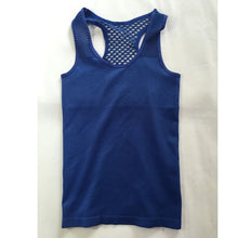 Load image into Gallery viewer, Womens Yoga Shirt Yoga Tank Tops Hollow Back Top Gym Jogging Vest Female Running Top Woman Fitness Sport Top Sexy Yoga Clothing