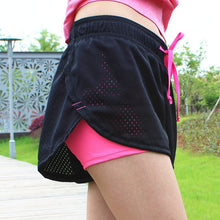 Load image into Gallery viewer, Womens Running Shorts Running Tights Short Women's Gym Cool Woman Sports Short Fitness Ladies Running Shorts Sportswear