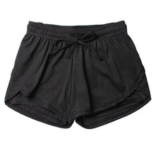Load image into Gallery viewer, HTLD Summer Double Layer Shorts Women Skinny Fitness Shorts Women Elastic Casual Shorts Female Joggings pantalones cortos mujer