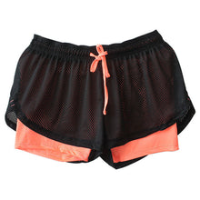 Load image into Gallery viewer, HTLD Summer Double Layer Shorts Women Skinny Fitness Shorts Women Elastic Casual Shorts Female Joggings pantalones cortos mujer