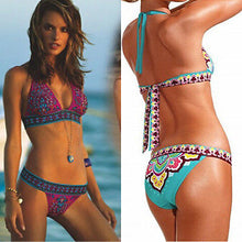 Load image into Gallery viewer, Brand NEW Women's Secret Bandage Bikini Push-up Padded Bra Swimsuit Bathing Suit Swimwear