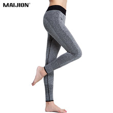 Load image into Gallery viewer, MAIJION Fitness Women Running Tights Pants Elastic Sports Pants , Seamless Fitness Sports Yoga Legging 9 Minutes Of Pants