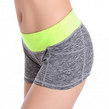 Load image into Gallery viewer, women YOGA sports training running short pants gym sweatpants workout shorts with pocket