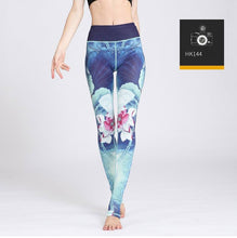 Load image into Gallery viewer, Women Printed Yoga Pants Sport leggings Elastic Fitness Gym Pants Workout Running Tight leggins sport women fitness Trousers