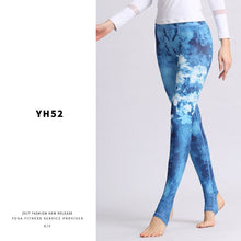 Load image into Gallery viewer, Women Printed Yoga Pants Sport leggings Elastic Fitness Gym Pants Workout Running Tight leggins sport women fitness Trousers