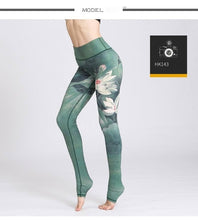 Load image into Gallery viewer, Women Printed Yoga Pants Sport leggings Elastic Fitness Gym Pants Workout Running Tight leggins sport women fitness Trousers