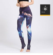 Load image into Gallery viewer, Women Printed Yoga Pants Sport leggings Elastic Fitness Gym Pants Workout Running Tight leggins sport women fitness Trousers
