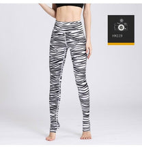 Load image into Gallery viewer, Women Printed Yoga Pants Sport leggings Elastic Fitness Gym Pants Workout Running Tight leggins sport women fitness Trousers