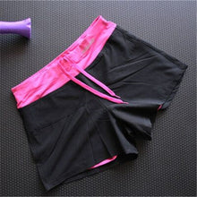 Load image into Gallery viewer, WomanYoga Sports Shorts running Fitness Slimming Bodybuilding High Waist Gym Running Quick dry loose Short Pants