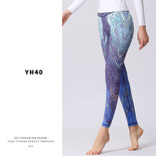 Load image into Gallery viewer, Fitness Yoga Sports Leggings For Women Stretched Printed Yoga Pants Yoga leggings Female Workout Trousers Running Pants Tights