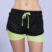 Load image into Gallery viewer, Women Loose Sport Yoga Shorts Adjustable Waist Fitness Running Short Pants