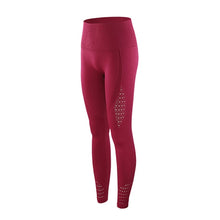 Load image into Gallery viewer, Diqian Super Stretchy Women Gym Tights Energy Seamless Tummy Control Yoga Pants High Waist Sport Leggings Purple Running Pants
