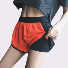Load image into Gallery viewer, Women Sport Running Shorts  Training Quick-dry Gym Fitness Shorts Female Yoga Short Pants Women sportswear