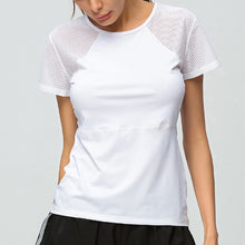 Load image into Gallery viewer, 2018 Yoga Tops Fitness Workout Shirts For Women Short-Sleeved O-Neck T-Shirt Loose Breathable Quick-Drying Running T Shirt Women
