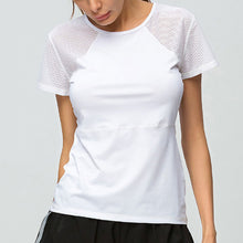 Load image into Gallery viewer, 2018 Yoga Tops Fitness Workout Shirts For Women Short-Sleeved O-Neck T-Shirt Loose Breathable Quick-Drying Running T Shirt Women