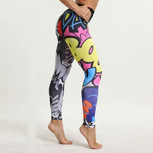 Load image into Gallery viewer, Sport Leggings Women Fitness Yoga Pants Cartoon Print Sport Pants Yoga Leggings Breathable Gym Jogging Running Tights Sport Wear