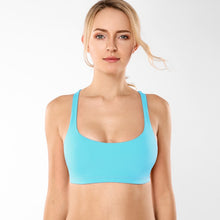 Load image into Gallery viewer, CRZ YOGA Women's Light Support Cross Back Wirefree Removable Cups Yoga Sport Bra