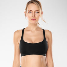 Load image into Gallery viewer, CRZ YOGA Women's Light Support Cross Back Wirefree Removable Cups Yoga Sport Bra