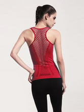 Load image into Gallery viewer, Womens Yoga Shirt Yoga Tank Tops Hollow Back Top Gym Jogging Vest Female Running Top Woman Fitness Sport Top Sexy Yoga Clothing