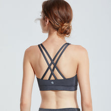 Load image into Gallery viewer, CRZ YOGA Women's Wirefree Padded Strappy Back Workout Yoga Sports Bra