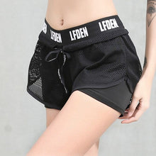 Load image into Gallery viewer, Womens Running Shorts Gym Fitness Ladies Tights Sport Short Yoga Training Sportswear DK628 Spandex Polyester