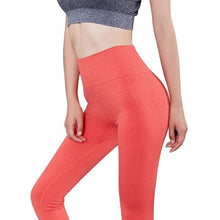 Load image into Gallery viewer, COPOZZ Sport Yoga Pants Women Running Sportswear Stretch Fitness Leggings Seamless Tummy Control Gym High Waist Tights Trousers