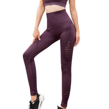 Load image into Gallery viewer, COPOZZ Sport Yoga Pants Women Running Sportswear Stretch Fitness Leggings Seamless Tummy Control Gym High Waist Tights Trousers