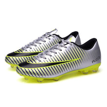 Load image into Gallery viewer, Men women kids soccer  Breathable Chuteira Futebol High Quality Cheap Men Soccer Shoes Superfly Original TF Kids Football Boots