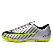 Load image into Gallery viewer, Men women kids soccer  Breathable Chuteira Futebol High Quality Cheap Men Soccer Shoes Superfly Original TF Kids Football Boots