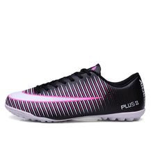 Load image into Gallery viewer, Men women kids soccer  Breathable Chuteira Futebol High Quality Cheap Men Soccer Shoes Superfly Original TF Kids Football Boots