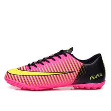 Load image into Gallery viewer, Men women kids soccer  Breathable Chuteira Futebol High Quality Cheap Men Soccer Shoes Superfly Original TF Kids Football Boots