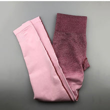 Load image into Gallery viewer, Ombre Seamless Leggings High Waist Yoga Pants Workout Gym Leggings Scrunch Butt Leggings Push Up Fitness Sport Pants Women