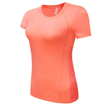 Load image into Gallery viewer, Gym T Shirt Women Quick Dry Running Cycling Yoga T Shirts Women Breathable Short Sleeve Sport Women Fitness Tops 2018