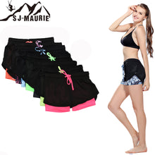 Load image into Gallery viewer, SJ-Maurie Womens Running Shorts Breathable Running Tights Short Women's Gym Sport Fitness Short Running Femme 2 In 1