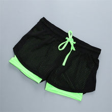 Load image into Gallery viewer, SJ-Maurie Womens Running Shorts Breathable Running Tights Short Women's Gym Sport Fitness Short Running Femme 2 In 1