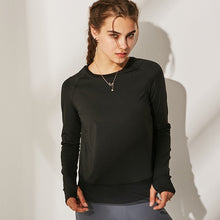 Load image into Gallery viewer, Women Yoga Shirts Gym Sportswear Loose Running Shirt Mesh Long Sleeve Workout Fitness Shirts Quick Dry Women Slim Sport Tank Top