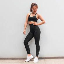 Load image into Gallery viewer, Women's Sports Suit Female Sportswear For Woman Gym Fitness Clothing Women Sport Wear Clothes Sporty 2 Piece Set Leggings