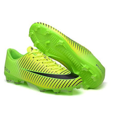 Load image into Gallery viewer, Men women kids soccer  Breathable Chuteira Futebol High Quality Cheap Men Soccer Shoes Superfly Original TF Kids Football Boots