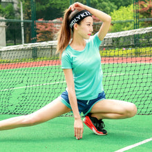 Load image into Gallery viewer, Zhangyunuo Tracksuit For Women Mesh Sport t shirt Women Yoga Sets Vest Pants Fitness Workout Clothing Gym Running Girls Shorts