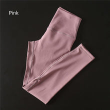 Load image into Gallery viewer, Super Stretchy Gym Tights Tummy Control Yoga Pants with Hidden Pocket High Waist Sport Leggings Push Up Running Pants Women