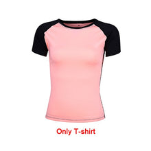 Load image into Gallery viewer, OLOEY Woman 2 Pieces Yoga Set Training Female Gym Workout Clothing Fitness Suit Shirt+Pants Breathable Yoga Leggings Sport Suit