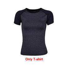 Load image into Gallery viewer, OLOEY Woman 2 Pieces Yoga Set Training Female Gym Workout Clothing Fitness Suit Shirt+Pants Breathable Yoga Leggings Sport Suit