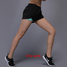 Load image into Gallery viewer, OLOEY Women Tennis Clothes Yoga Set Badminton Clothing Fitness Running Shirt+Pants Quick Dry Gym Workout Jogging Sport Suit