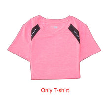 Load image into Gallery viewer, OLOEY Women Tennis Clothes Yoga Set Badminton Clothing Fitness Running Shirt+Pants Quick Dry Gym Workout Jogging Sport Suit