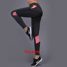 Load image into Gallery viewer, OLOEY Women's sportswear Yoga Set Fitness Gym Clothes Running Tennis Shirt+Pants Yoga Leggings Jogging Workout Sport Suit