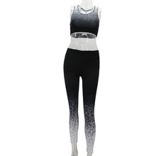 Load image into Gallery viewer, New Starry Sky Yoga Set Running Sport Suit Women Tracksuit Fitness Gym Bra+Pants Sportswear Leggings Tight Sports Clothing