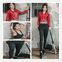 Load image into Gallery viewer, 2019 Women's Yoga Set Gym Fitness Clothing Yoga Bra Sportswear Women Workout Sport Clothes Athletic Running Suit Grenadine