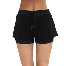 Load image into Gallery viewer, Woman Fitness Sports Shorts Breathable Double Layer Yoga Shorts Slim Running Gym Quick Dry Workout Jogging Shorts 2018